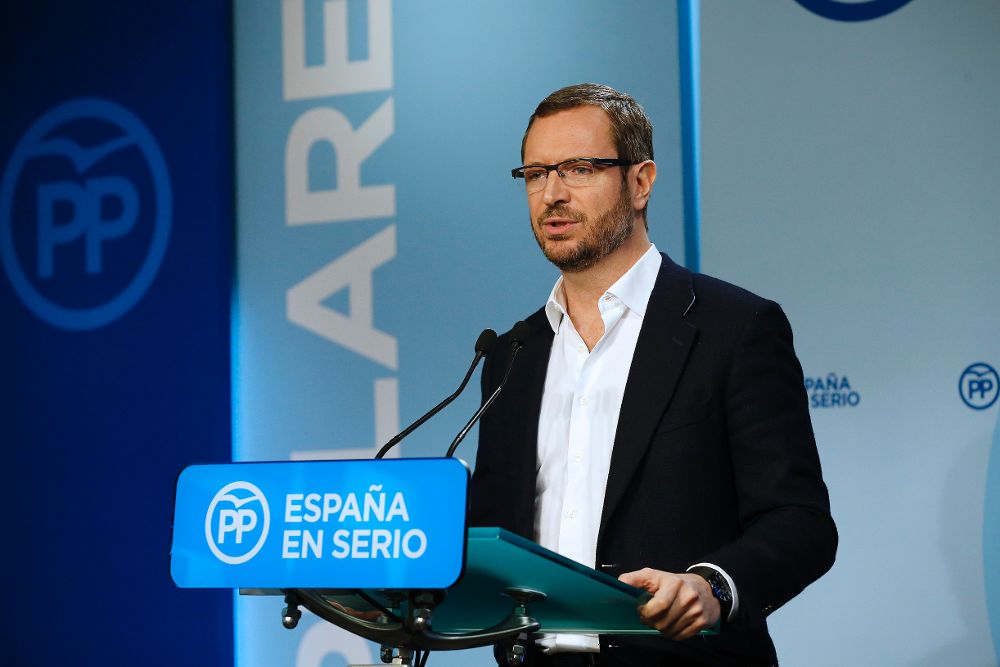 El vicesecretario de sectorial del PP, Javier Maroto.