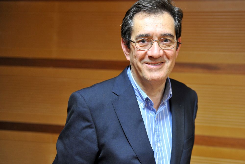 Antonio Martinón, rector de la ULL.