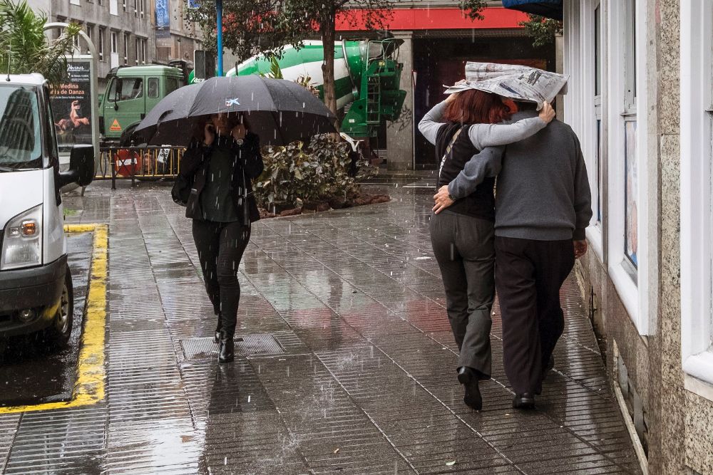 Las últimas lluvias que cayeron en Canarias lo hicieron de forma menos intensa y a lo largo de varios días.