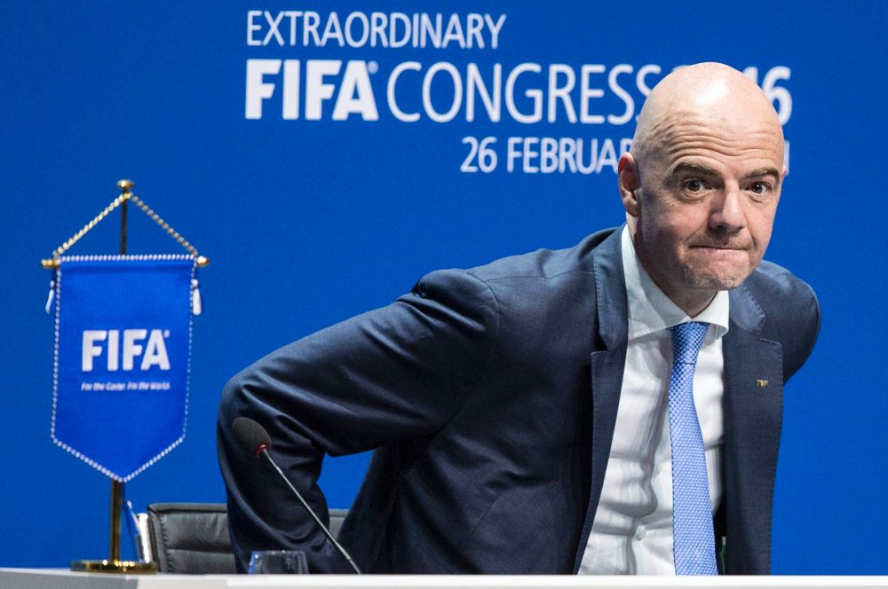 El nuevo presidente de la FIFA, Gianni Infantino.