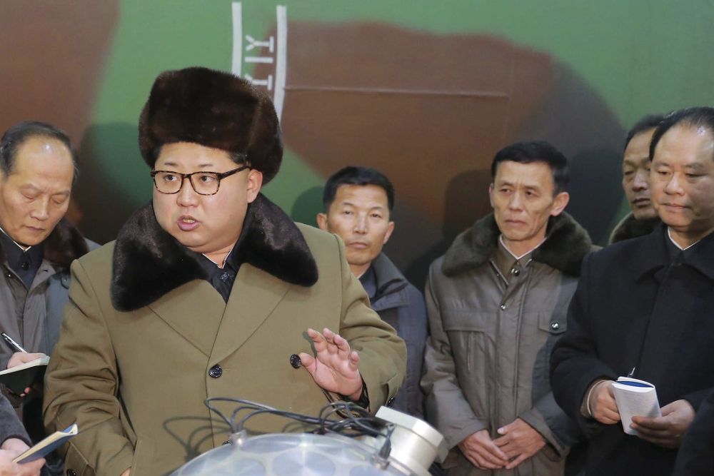 E líder de Corea del Norte, Kim Jong-un.
