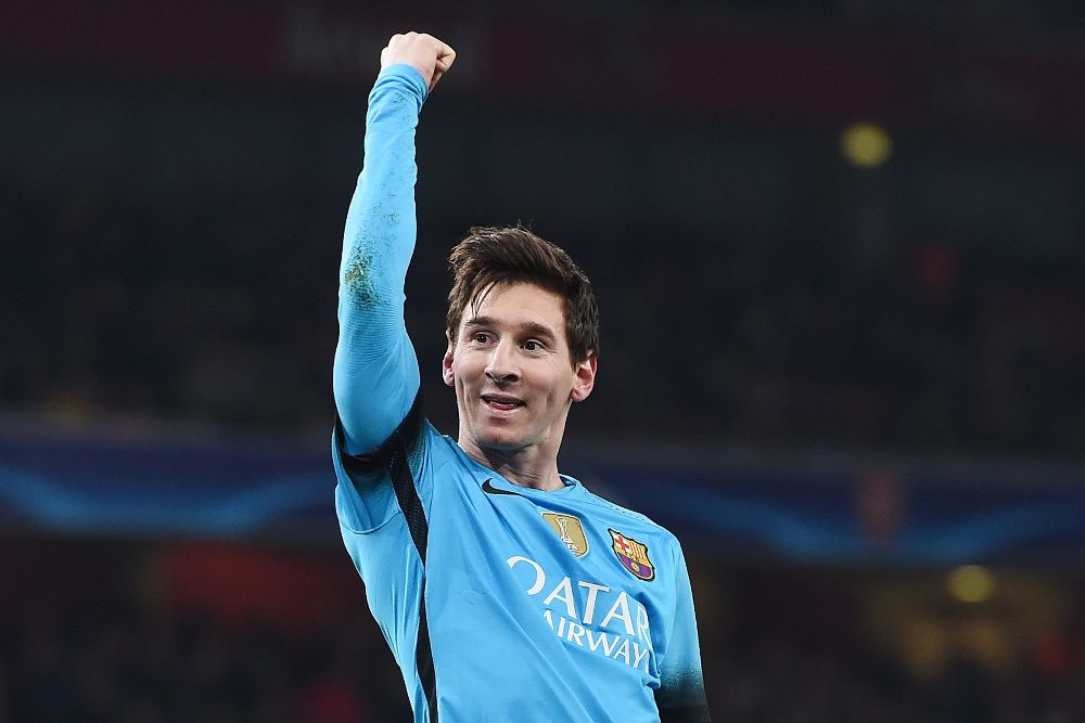 El jugador del Barcelona Lionel Messi.