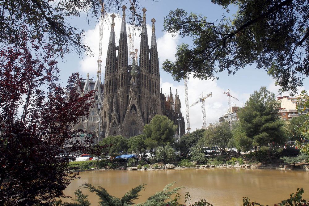 Sagrada Familia de Barcelona.