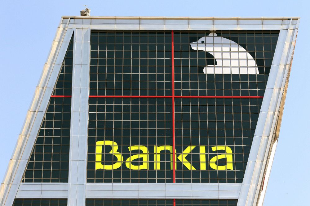 Vista de la sede central de Bankia.