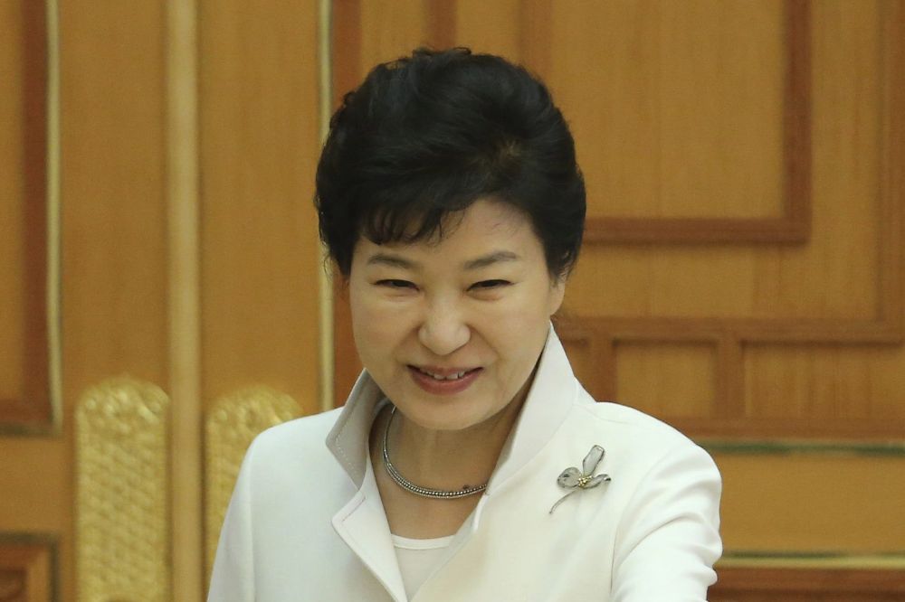 La presidenta surcoreana, Park Geun-hye.