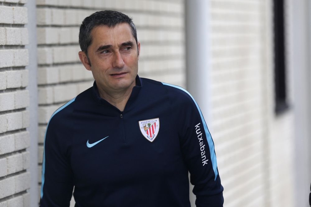 El entrenador del Athletic, Ernesto Valverde.