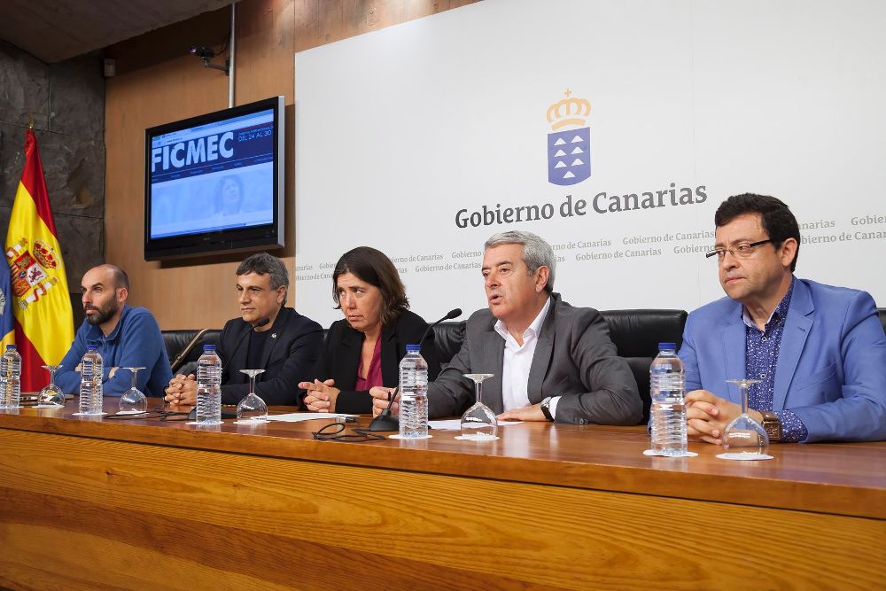 Presentación del Festival Internacional de Cine Medioambiental de Canarias FICMEC, que se celebrará en Garachico del 24 al 30 de mayo.