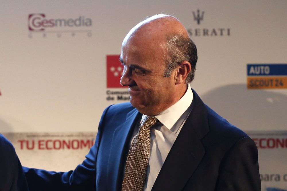 El ministro de Economía y Competitividad en funciones, Luis de Guindos.
