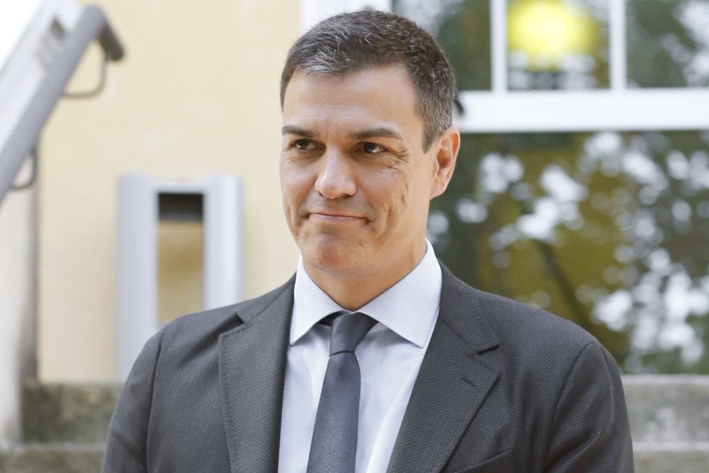 El secretario general del PSOE y candidato a la presidencia del Gobierno, Pedro Sánchez.