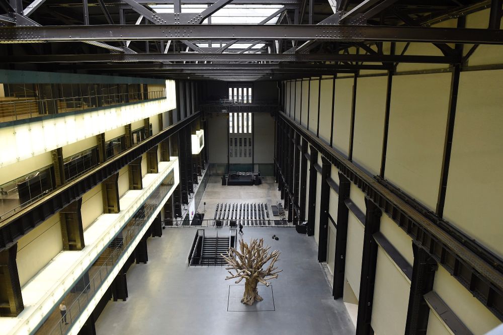 Vista de las nuevas instalaciones del museo Tate Modern en Londres tras la ampliación.