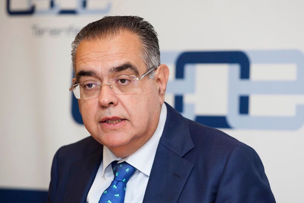 José Carlos Francisco, presidente de la CEOE-Tenerife.