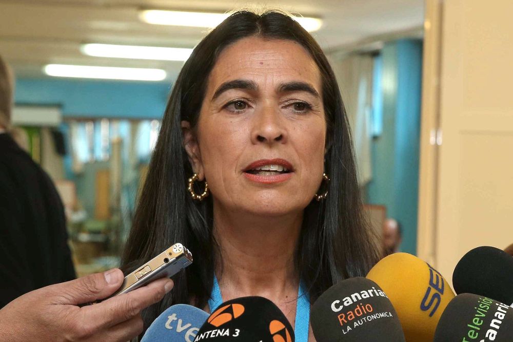 La candidata del PP al Congreso por la provincia de Las Palmas, María del Carmen Hernández Bento.