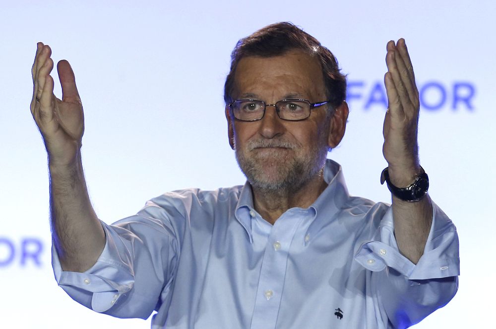 El presidente del Gobierno en funciones y líder del PP, Mariano Rajoy.