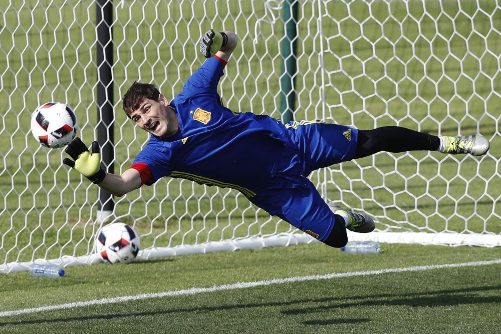 El portero de la selección española Iker Casillas.