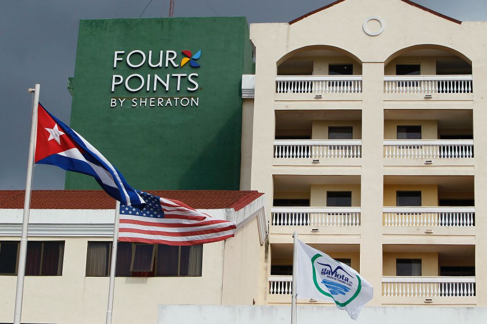Exterior del hotel Four Points by Sheraton.