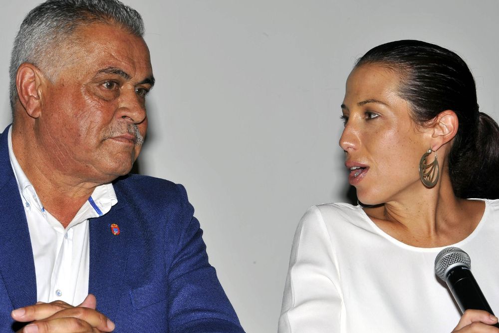 Jaime González Cejas y Patricia Hernández.