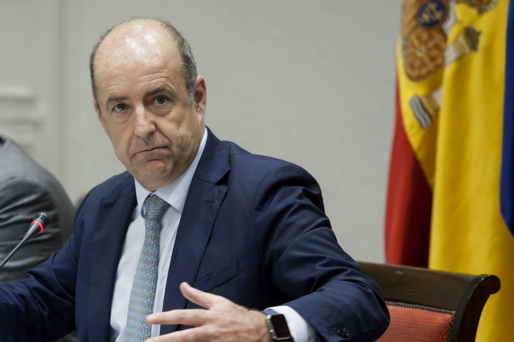 El consejero Economía, Industria, Comercio y Conocimiento del Gobierno canario, Pedro Ortega.