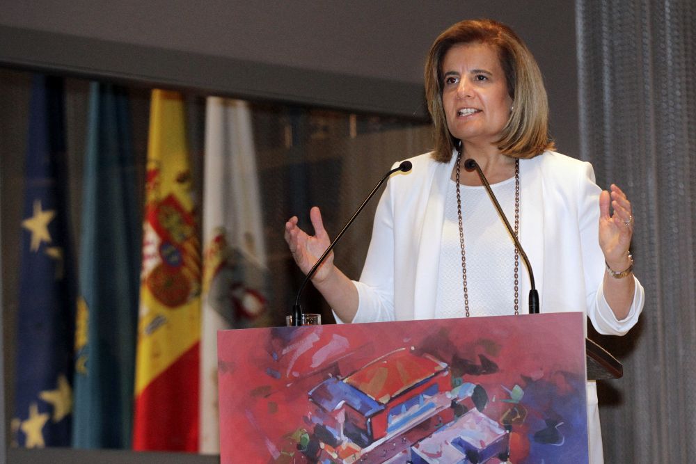 La ministra de Empleo y Seguridad Social en funciones, Fátima Báñez.