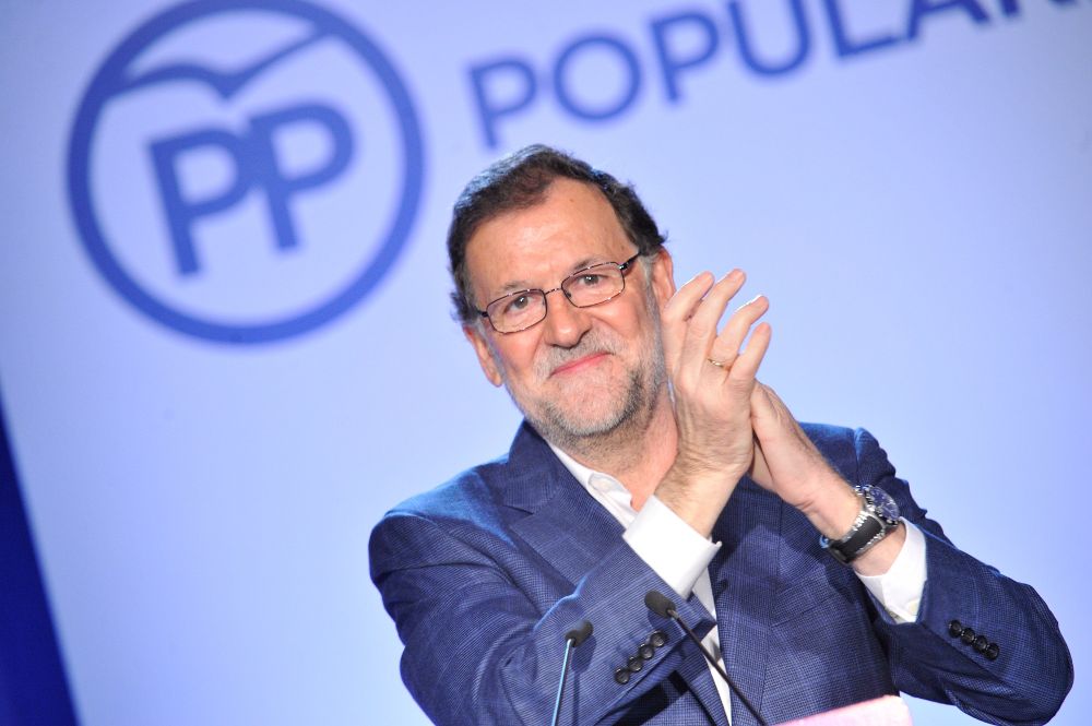 El presidente del Gobierno en funciones y del PP, Mariano Rajoy.
