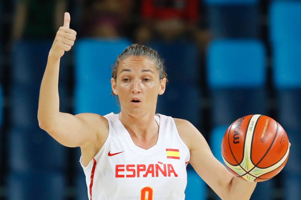 La jugadora de la selección olímpica de baloncesto de España Laia Palau.