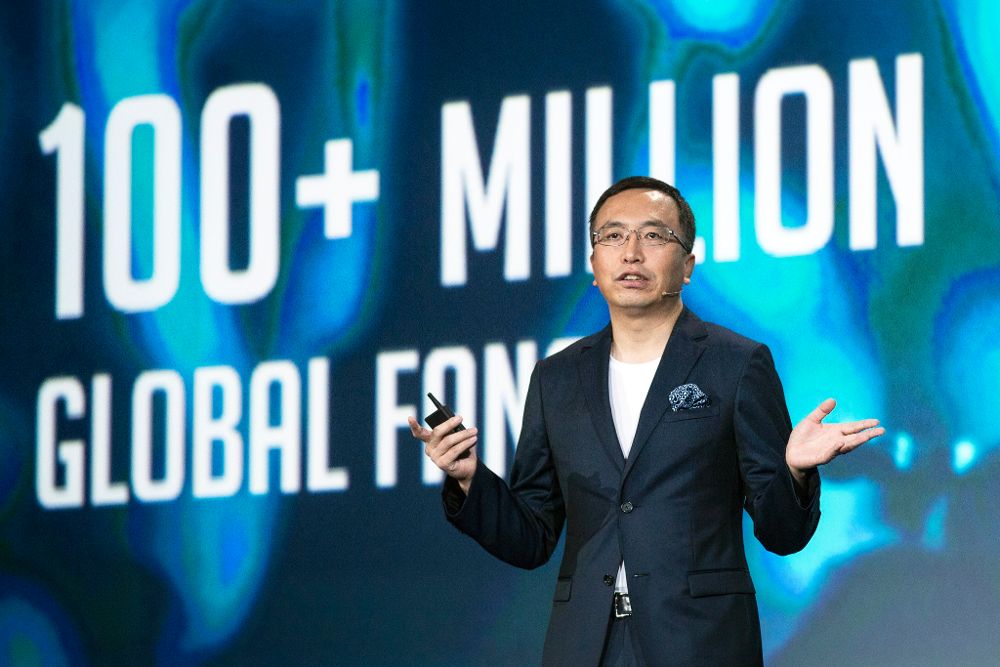 El director de Marketing de Huawei, George Zhao.