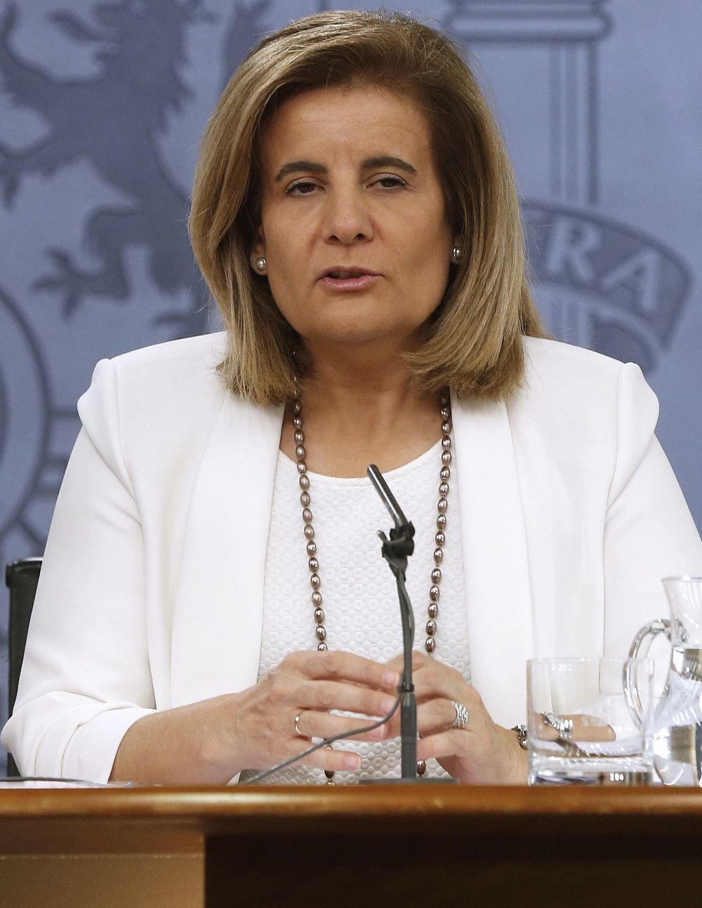 2016, de la ministra de Empleo y Seguridad Social, Fátima Báñez.