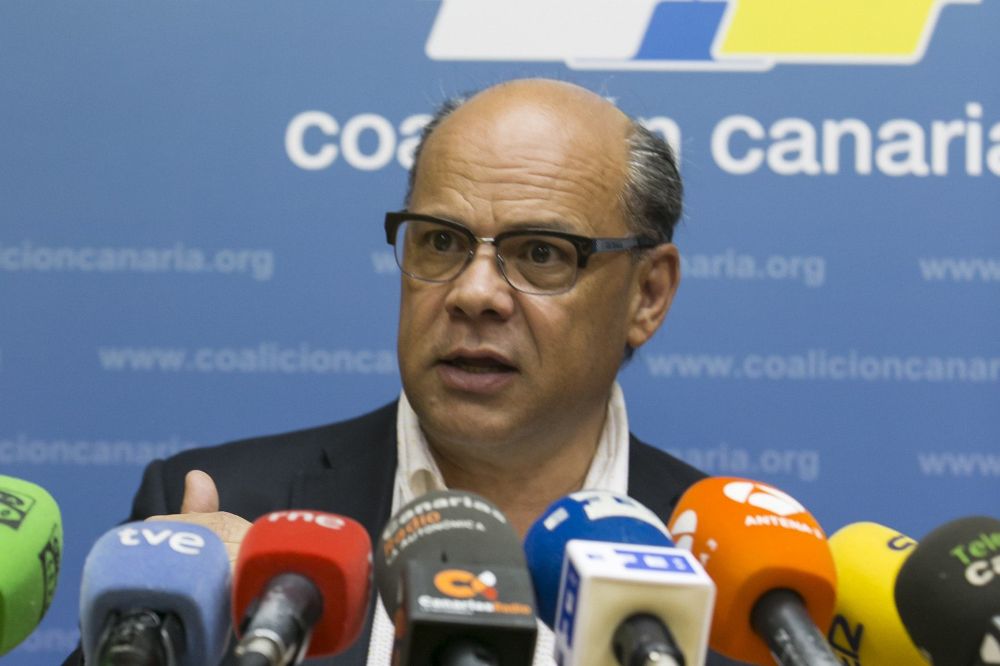 El secretario general de Coalición Canaria, José Miguel Barragán.