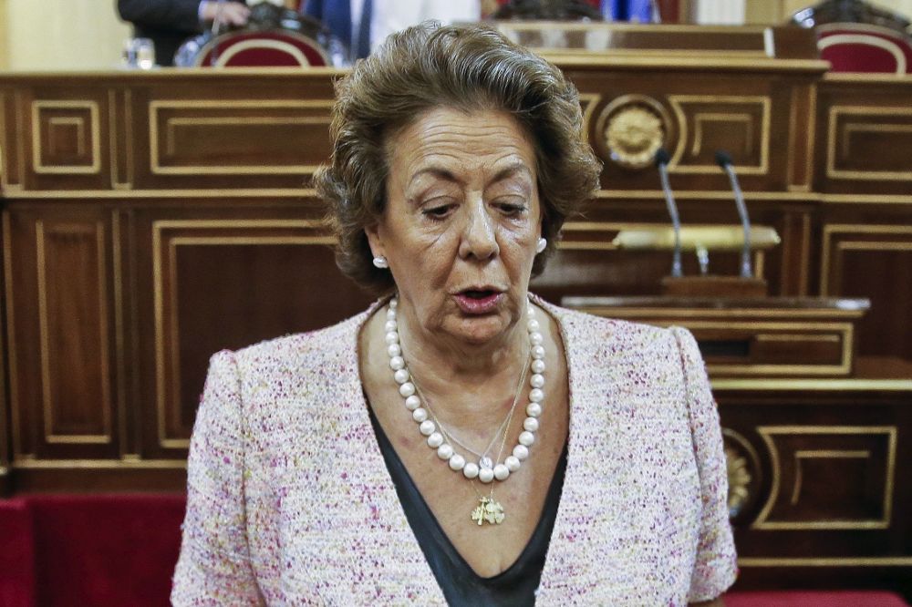 2016 de la exalcaldesa de Valencia Rita Barberá.