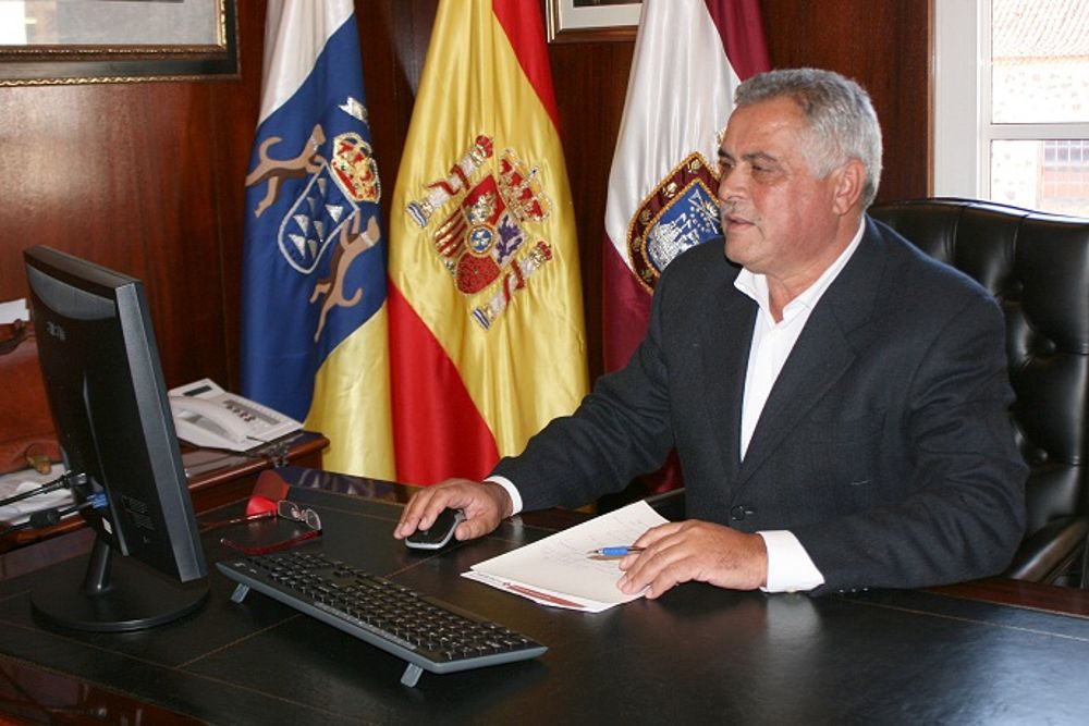 El alcalde Jaime Cejas.