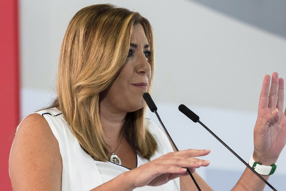 La secretaria general del PSOE-A y presidenta andaluza, Susana Díaz.