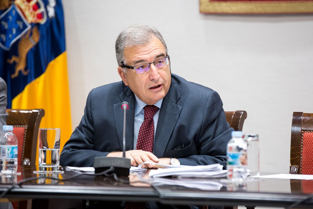 El presidente de la Audiencia de Cuentas, Rafael Díaz.