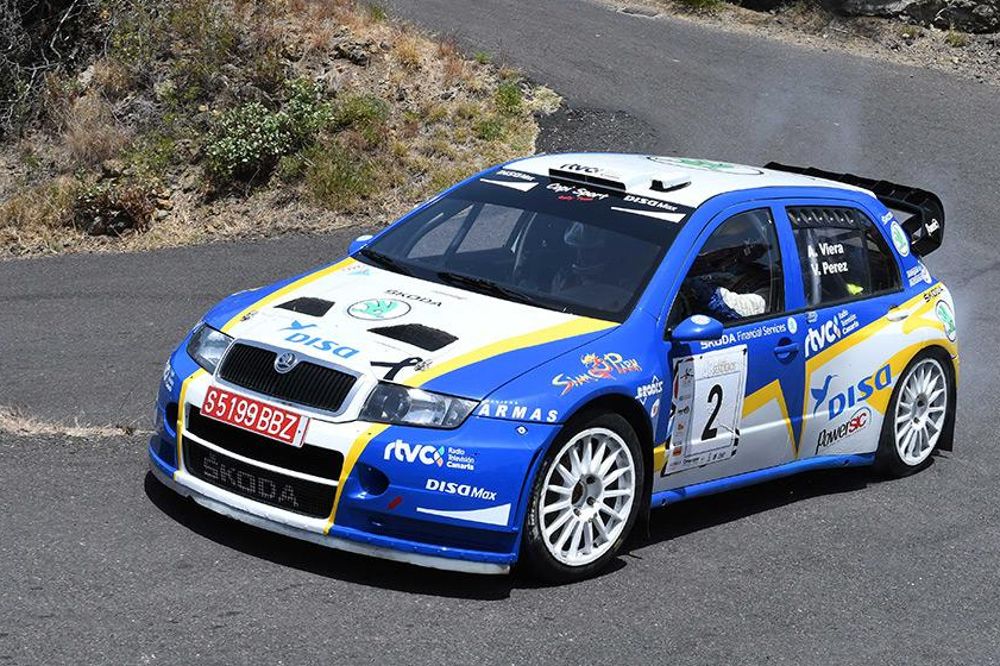 Skoda Fabia WRC de Alfonso Viera.