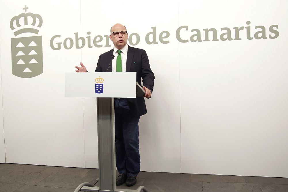 El viceconsejero de la Presidencia del Gobierno de Canarias y secretario general de Coalición Canaria, José Miguel Barragán, es uno de los principales 'actores' en la crisis del pacto. 