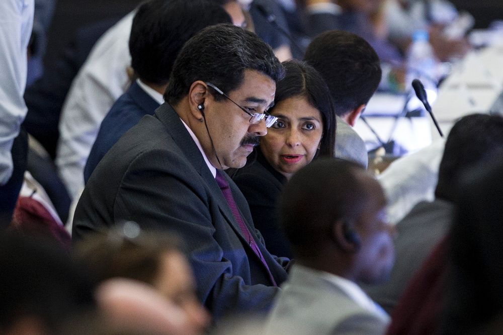 El presidente de Venezuela, Nicolás Maduro, participa junto a la ministra de Relaciones Exteriores en la Conferencia de las Naciones Unidas Habitat III, que se celebra en Quito (Ecuador).