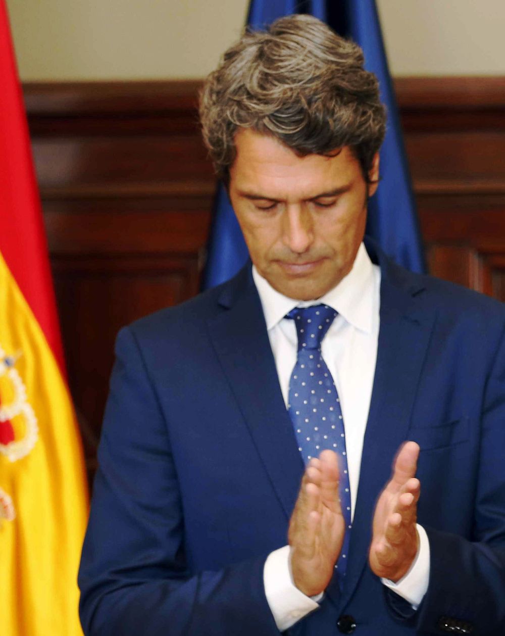El delegado del Gobierno en Canarias, Enrique Hernández Bento.