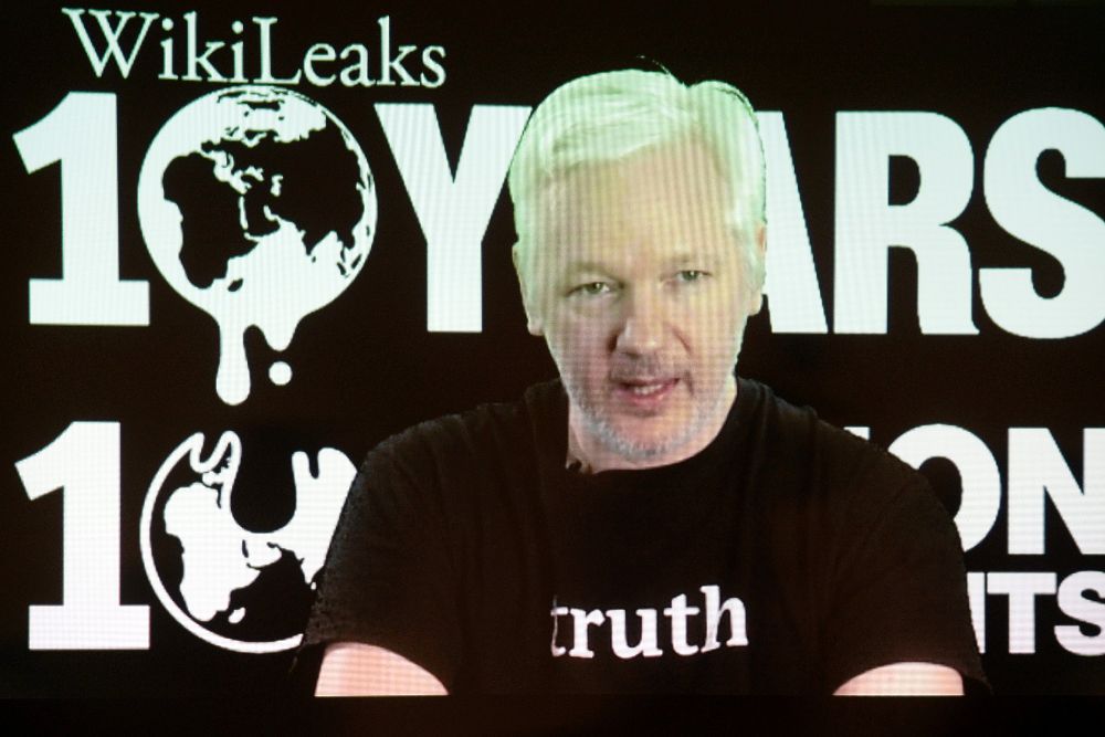 El líder y fundador de WikiLeaks, Julian Assange.