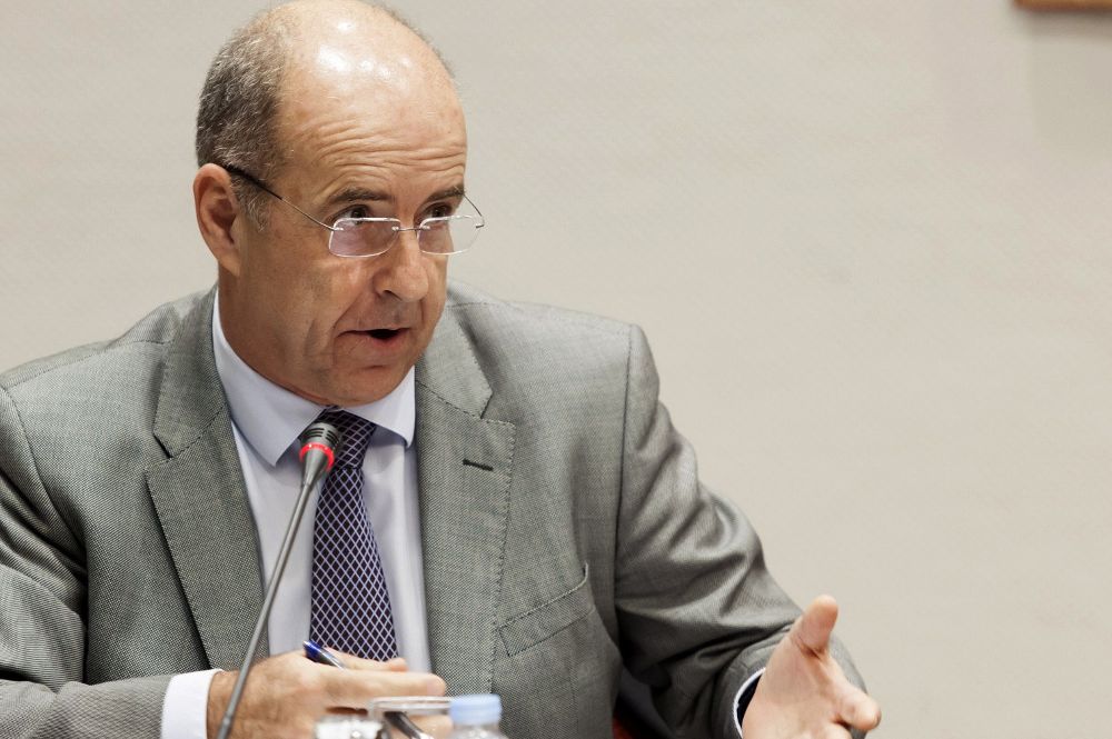 El consejero de Economía, Industria, Comercio y Conocimiento del Gobierno de Canarias, Pedro Ortega.