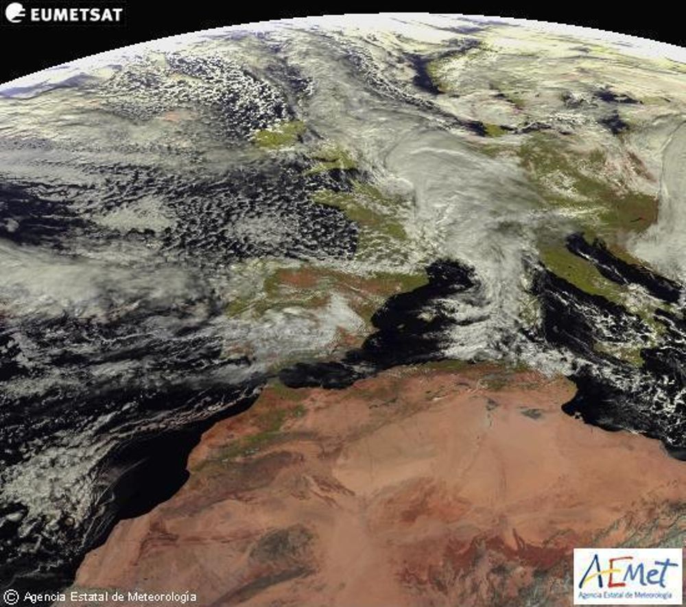 La Agencia Estatal de Meteorología (Aemet) prevé para hoy jueves, lluvia en el País Vasco, en el norte de Navarra y en áreas de los Pirineos.