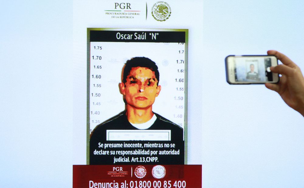 Óscar Saúl "N", presunto homicida de la española María Villar. 