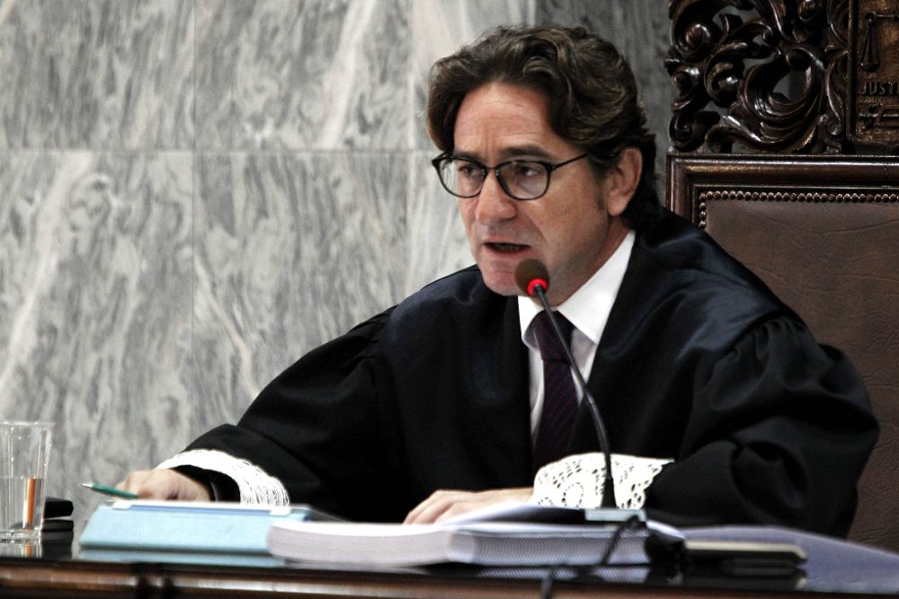 Fotografía de Archivo, tomada el 15 de marzo de 2013, del juez Salvador Alba.
