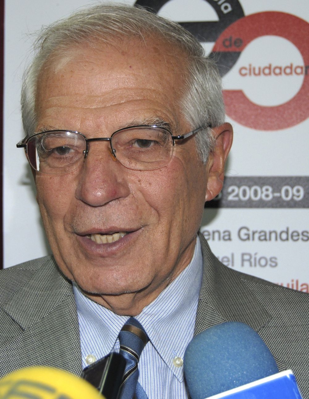El expresidente del Parlamento Europeo Josep Borrell.