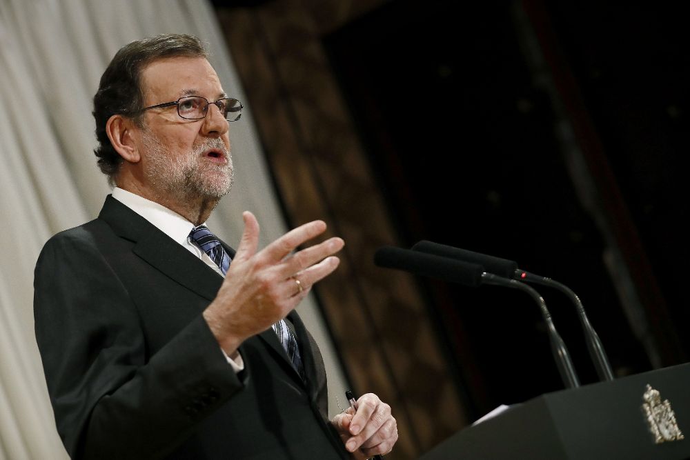 El presidente de Gobierno Mariano Rajoy.
