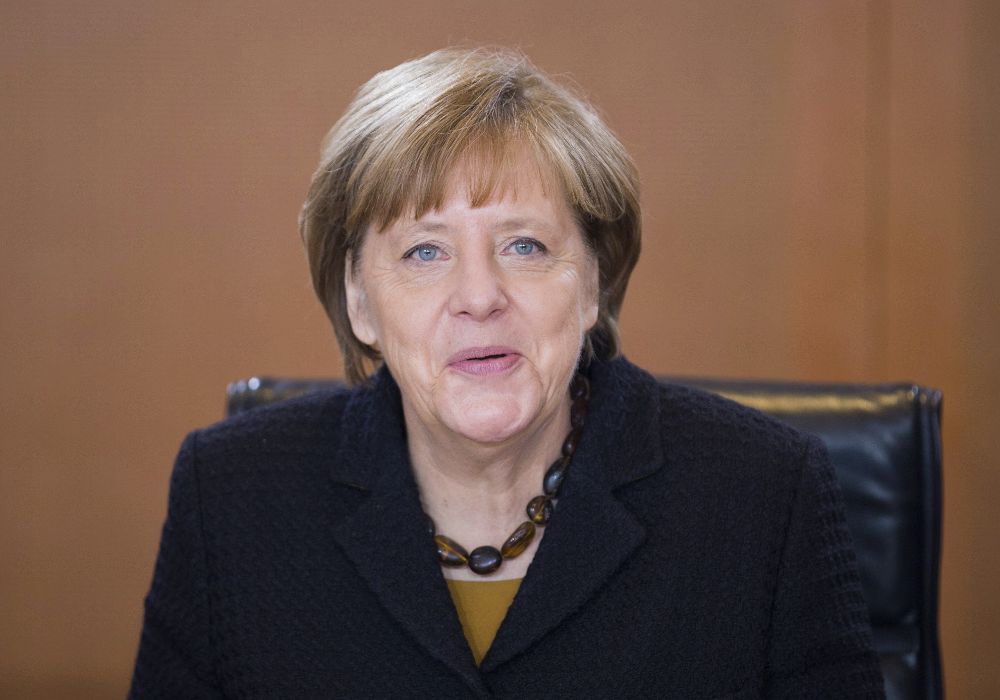 Fotografía de archivo fechada el 6 de enero de 2016 de Angela Merkel.