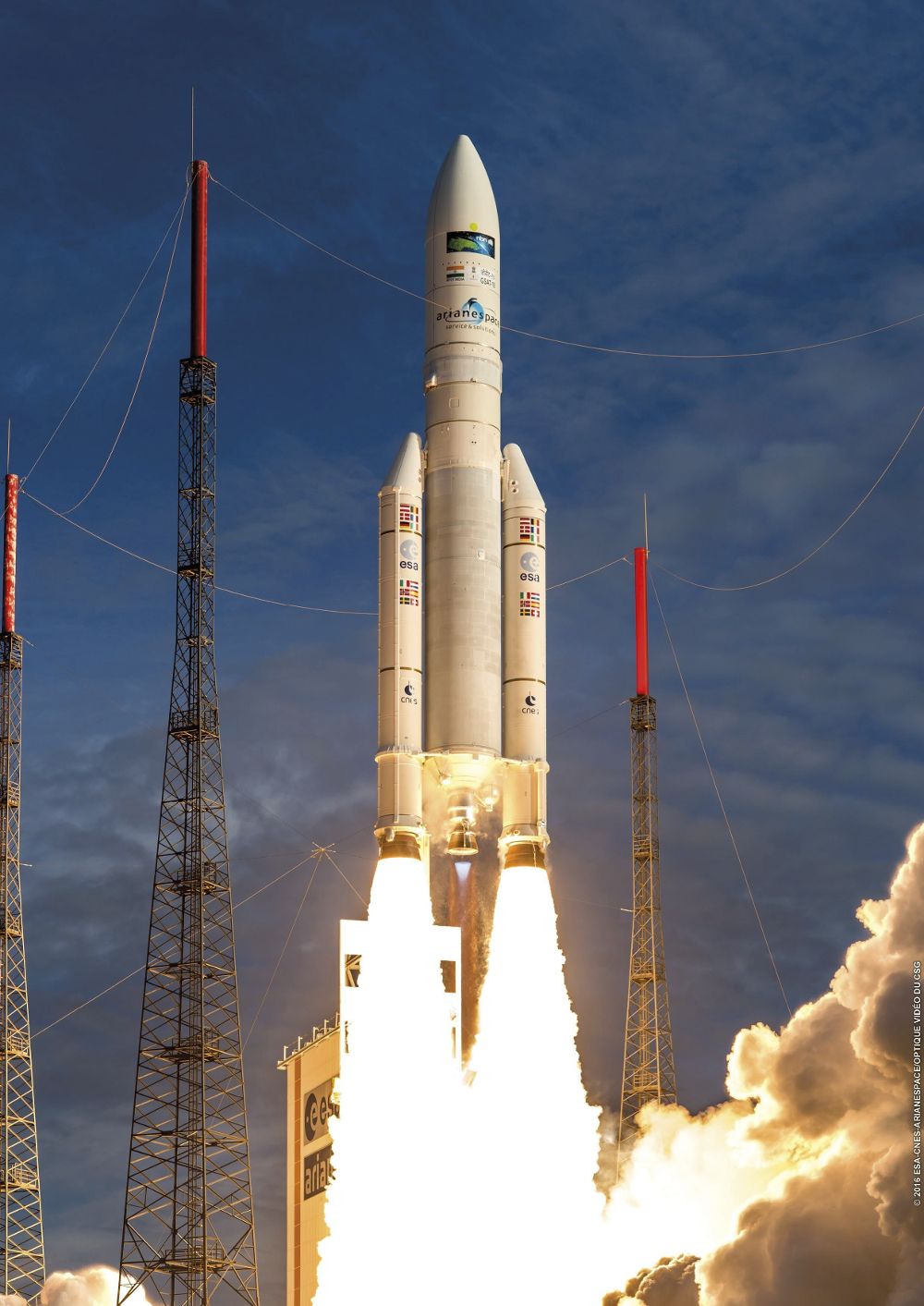 El cohete Ariane 5.