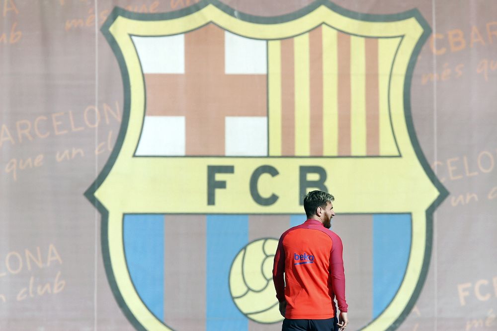 El jugador argentino del FC Barcelona Leo Messi.