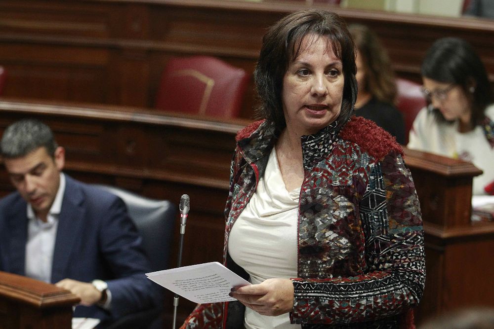 La consejera de Educación del Gobierno de Canarias, Soledad Monzón.
