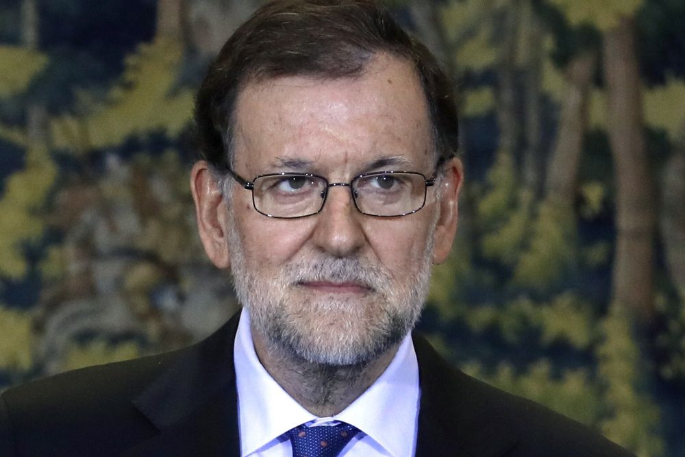 Mariano Rajoy, durante el acto de entrega de reconocimientos con motivo del Día Internacional de la Eliminación de la Violencia contra la Mujer.