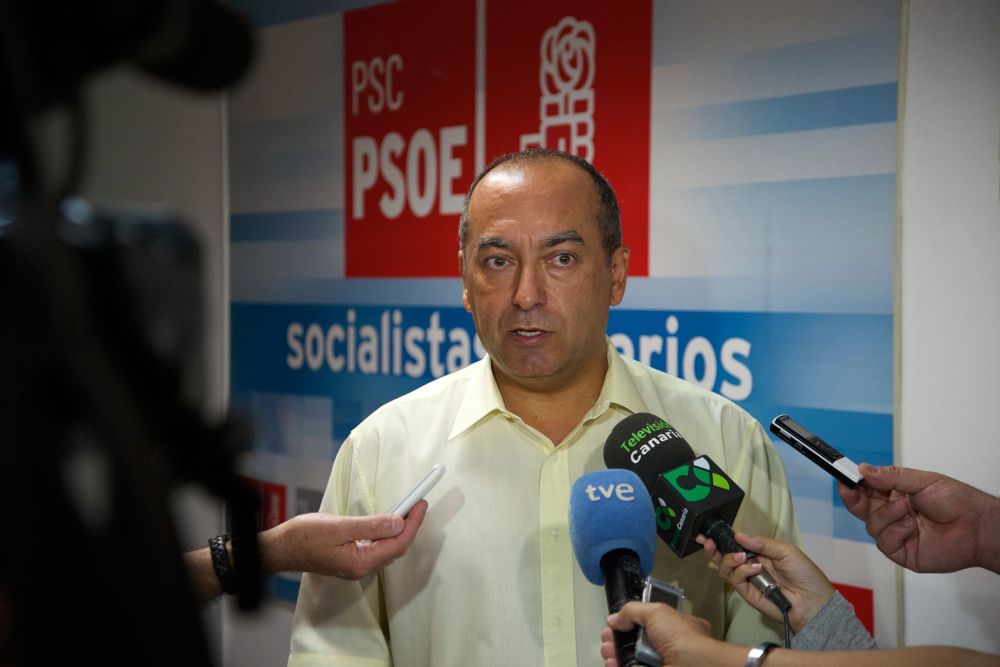 Julio Cruz, exsecretario de Organización del PSOE canario.