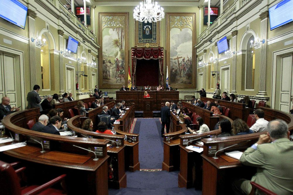 El pleno del Parlamento de Canarias debate hoy las enmiendas a la totalidad presentadas al proyecto de Ley de Presupuestos de la comunidad para 2017.