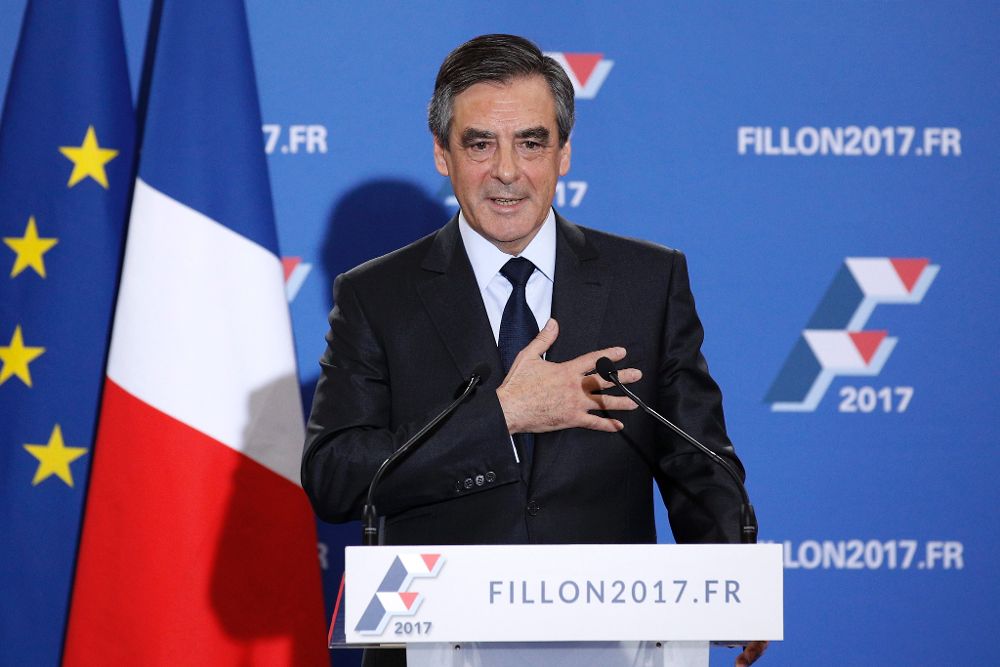 Francois Fillon, candidato de la derecha francesa que ganó las primarias de su partido.
